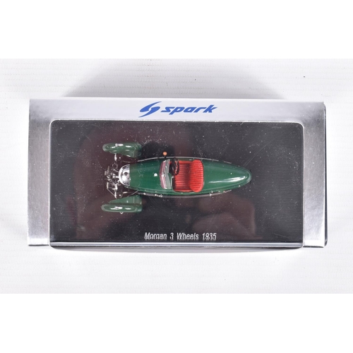 38 - FOUR BOXED 1:43 SCALE SPARK MODEL MINIMAX VEHICLES to include a Lotus 21 Winner US Grand Prix 1961 I... 