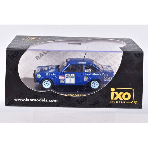 41 - FIVE BOXED  MODEL VEHILCES to include a Kyosho Model Lancia 037 Rally 1983 Monte Carlo No.1 item no.... 