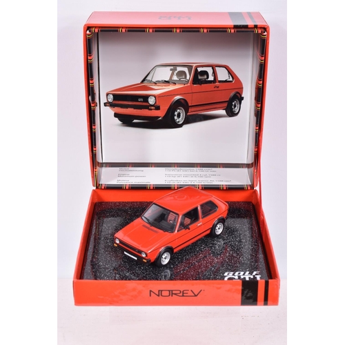 52 - SEVEN BOXED 1:43 SCALE  MODEL VEHICLES to include a NOREV Fiat Uno 3 Door 1983 in Red item no. 77295... 