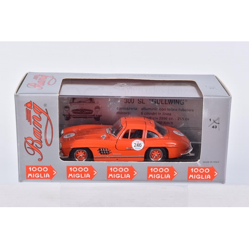 53 - FIFTEEN BOXED 1:43 SCALE MODEL VEHICLES to include a Brumm  Ferrari 158 Grand Prix Italia 1964 in re... 