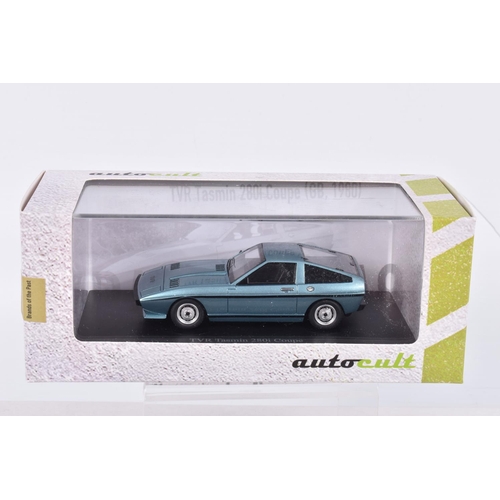 60 - THREE BOXED LIMITED EDITION AUTOCULT DIECAST MODEL VEHICLES, the first a Micro Cars 2017 Berkeley T6... 