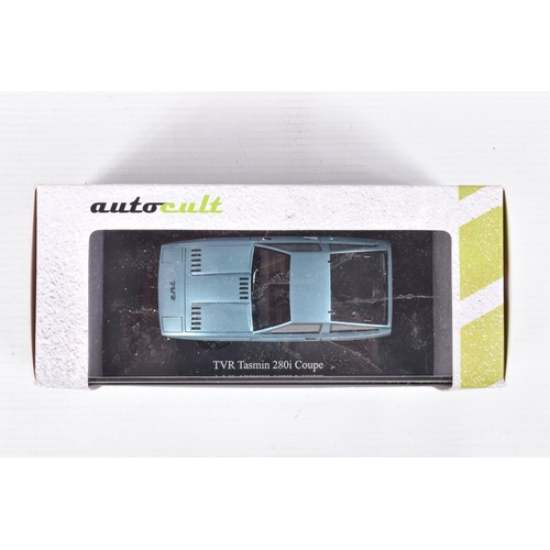 60 - THREE BOXED LIMITED EDITION AUTOCULT DIECAST MODEL VEHICLES, the first a Micro Cars 2017 Berkeley T6... 