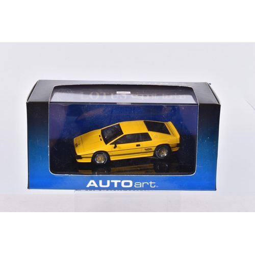 65 - FOUR BOXED DIECAST MODEL VEHICLES, the first is a Maserati MC12 numbered MOC041, Maserati sticker re... 