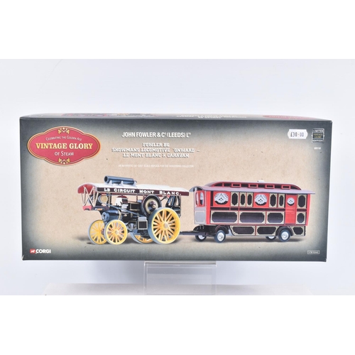 69 - FOUR BOXED LIMITED EDITION CORGI VINTAGE GLORY OF STEAM 1:50 SCALE DIECAST MODEL VEHICLES, the first... 