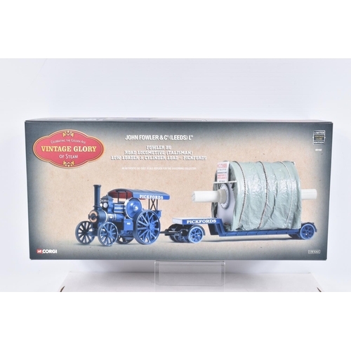 69 - FOUR BOXED LIMITED EDITION CORGI VINTAGE GLORY OF STEAM 1:50 SCALE DIECAST MODEL VEHICLES, the first... 