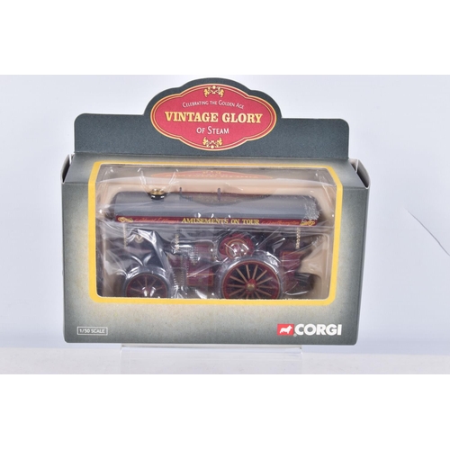 70 - NINE BOXED LIMITED EDITION CORGI VINTAGE GLORY OF STEAM 1:50 SCALE DIECAST MODEL VEHICLES, to includ... 