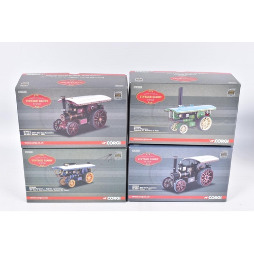 70 - NINE BOXED LIMITED EDITION CORGI VINTAGE GLORY OF STEAM 1:50 SCALE DIECAST MODEL VEHICLES, to includ... 