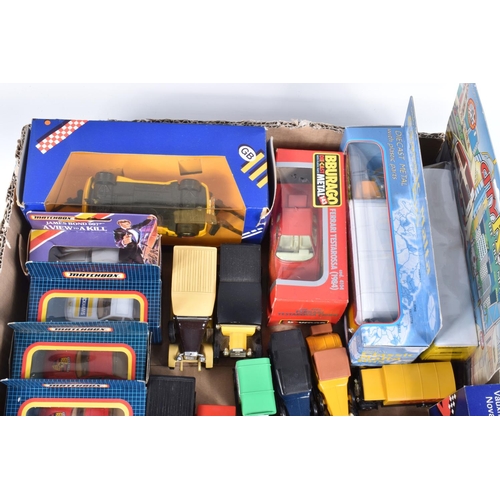 104 - A QUANTITY OF BOXED MODERN DIECAST VEHICLES, to include Matchbox Models of Yesteryear (1980's issues... 