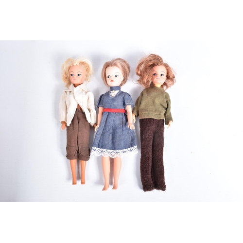 105 - TWO UNBOXED SINDY DOLLS, both marked '2 GEN 1077 033055X' to nape of neck, one stamped 'Made in Hong... 