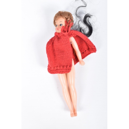 109 - A VINTAGE 1960'S MATTEL TWIST AND TURN BARBIE DOLL, painted lashes, straight arms and legs, twist an... 