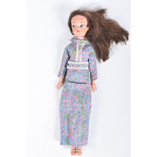 109 - A VINTAGE 1960'S MATTEL TWIST AND TURN BARBIE DOLL, painted lashes, straight arms and legs, twist an... 