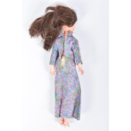 109 - A VINTAGE 1960'S MATTEL TWIST AND TURN BARBIE DOLL, painted lashes, straight arms and legs, twist an... 