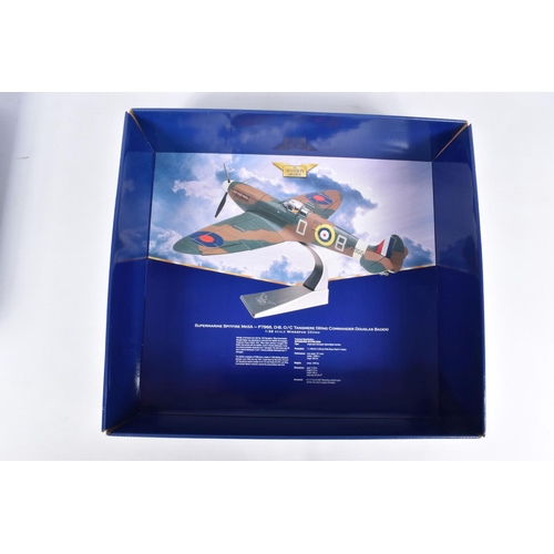 79 - TWO BOXED CORGI AVIATION ARCHIVE 1:32 SCALE DIECAST MODEL AIRCRAFTS, the first is a P-51D Mustang ' ... 