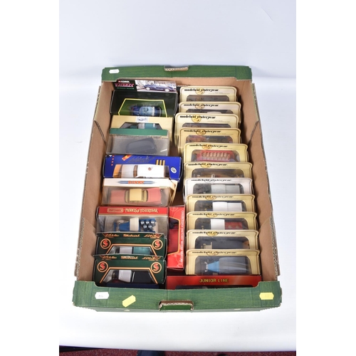 80 - A QUANTITY OF ASSORTED BOXED MODERN DIECAST VEHICLES, to include Matchbox Models of Yesteryear, main... 