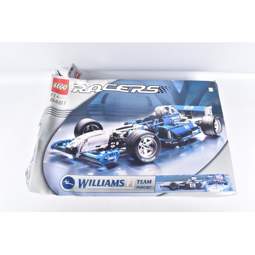 82 - A COLLECTION OF BUILT LEGO, to include a Lego technic Mobile Crane, number 42108, with booklet no bo... 