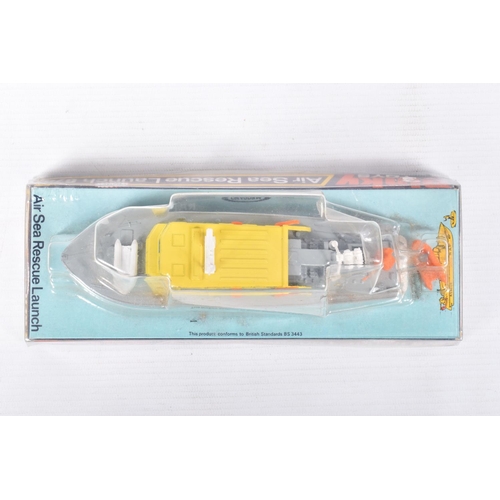 90 - THREE BOXED DINKY DIECAST MILITARY TOYS, to include a Military Hovercraft, item no. 281, an Air Sea ... 