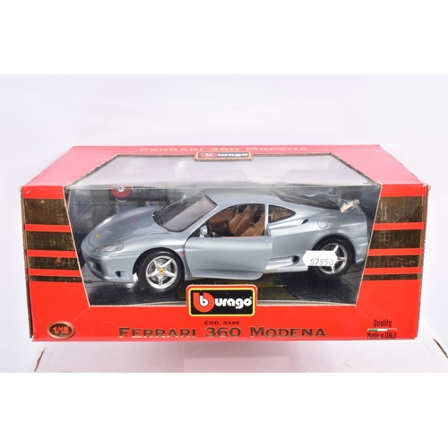 157 - SEVEN BOXED 1:18 SCALE FERRARI DIECAST MODEL VEHICLES, to include a Bburago Ferrari FXX-K Evo Hybrid... 