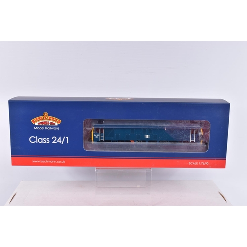 207 - A BOXED OO GAUGE BACHMANN BRANCHLINE MODEL RAILWAYS Class 24, no. 24137 in BR Blue, item no. 32-442,... 