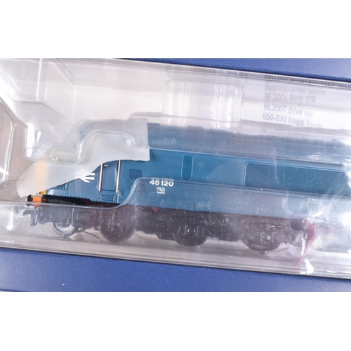 215 - A BOXED OO GAUGE BACHMANN BRANCHLINE MODEL RAILWAYS Class 45 Diesel, no. 45120 in BR Blue with Split... 