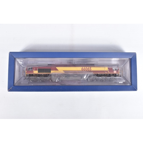 216 - A BOXED OO GAUGE BACHMANN BRANCHLINE MODEL RAILWAYS Class 66, no. 66065 in EWS livery with DB Schenk... 