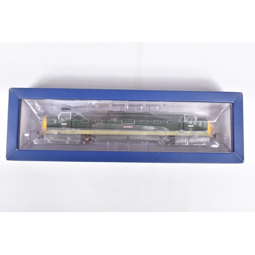 224 - A BOXED OO GAUGE BACHMANN BRANCHLINE MODEL RAILWAYS Class 55 Deltic, no. D9001 'St.Paddy' in BR Gree... 