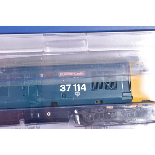 236 - A BOXED OO GAUGE BACHMANN BRANCHLINE MODEL RAILWAY Class 37, no. 37114 ' Dunrobin Castle' in BR Blue... 