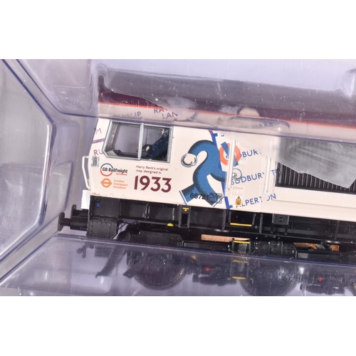 238 - A BOXED OO GAUGE BACHMANN BRANCHLINE MODEL RAILWAY Class 66 Diesel, no. 66721 'Harry Beck' in GBRF T... 