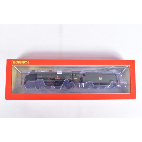 254 - A BOXED OO GAUGE HORNBY MODEL RAILWAYS CLASS LN 'Lord Nelson' 4-6-0, no. 30863 'Lord Rodney' in BR G... 