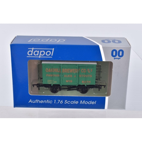 266 - FOURTEEN BOXED OO GAUGE DAPOL WAGONS, to include Lamb Brewery Ltd, Devonshire Cyder, Oakhill Brewery... 