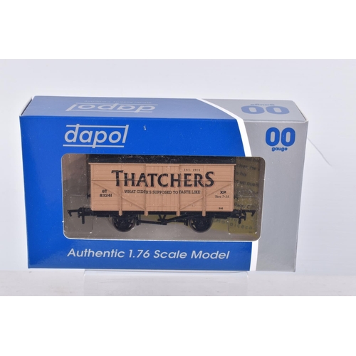 266 - FOURTEEN BOXED OO GAUGE DAPOL WAGONS, to include Lamb Brewery Ltd, Devonshire Cyder, Oakhill Brewery... 