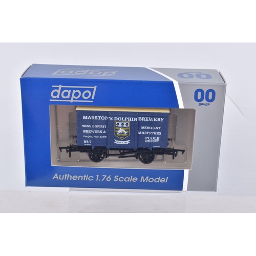 266 - FOURTEEN BOXED OO GAUGE DAPOL WAGONS, to include Lamb Brewery Ltd, Devonshire Cyder, Oakhill Brewery... 