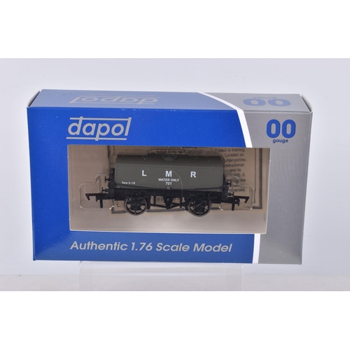 268 - THIRTEEN BOXED OO GAUGE DAPOL WAGONS, to include a LMR Water wagon, The Norton Mills, Coates Cider, ... 