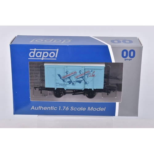 268 - THIRTEEN BOXED OO GAUGE DAPOL WAGONS, to include a LMR Water wagon, The Norton Mills, Coates Cider, ... 