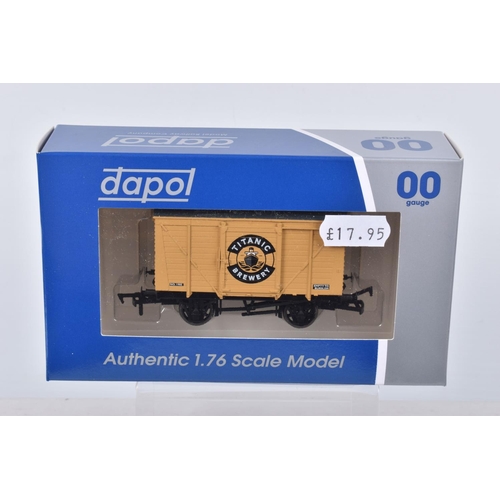 269 - FOURTEEN BOXED OO GAUGE DAPOL WAGONS, to include a Norman Hunt & Sons, Rhymney Brewery, Bewdley Brew... 