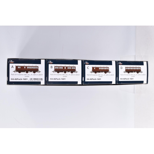 270 - EIGHT BOXED OO GAUGE HATTONS MODEL RAILWAYS GENESIS COACHES, to include a Hattons Original H43-46 pa... 