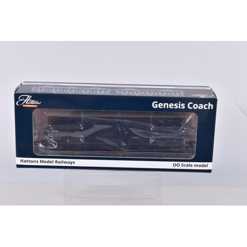 271 - SEVEN BOXED OO GAUGE HATTONS MODEL RAILWAYS GENESIS COACHES, to include a 6 wheel composite lavatory... 