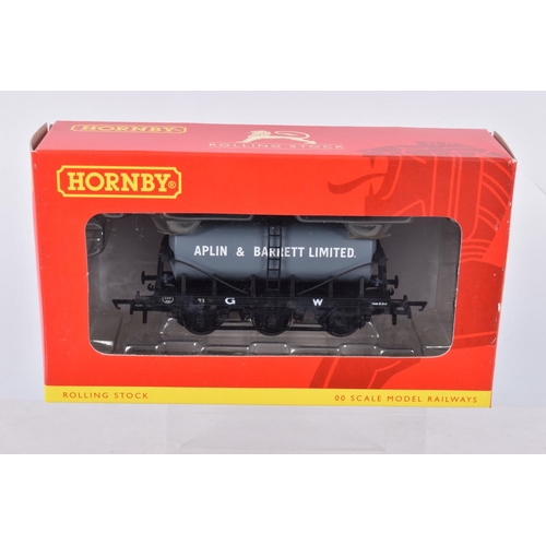 273 - TWELVE BOXED OO GAUGE HORNBY MODEL RAILWAYS ROLLING STOCK to include a 6 Wheel Milk Tank, United Dai... 