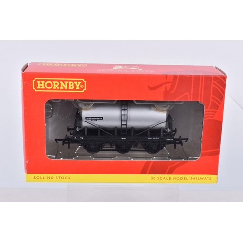 273 - TWELVE BOXED OO GAUGE HORNBY MODEL RAILWAYS ROLLING STOCK to include a 6 Wheel Milk Tank, United Dai... 