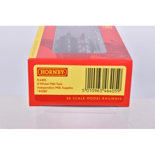 274 - TWELVE BOXED OO GAUGE HORNBY MODEL RAILWAYS ROLLING STOCK, to include a 6 Wheel Milk Tank 'Express D... 