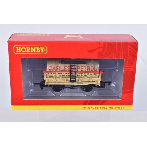 274 - TWELVE BOXED OO GAUGE HORNBY MODEL RAILWAYS ROLLING STOCK, to include a 6 Wheel Milk Tank 'Express D... 