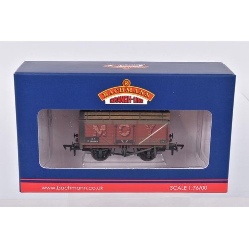 281 - THIRTEEN BOXED OO GAUGE BACHMANN BRANCHLINE MODEL RAILWAYS WAGONS, to include a Set of Three Norther... 