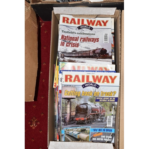 308 - A COLLECTION OF LATE 1960'S TO EARLY 2000'S RAILWAY MAGAZINES, assorted titles including Modern Rail... 