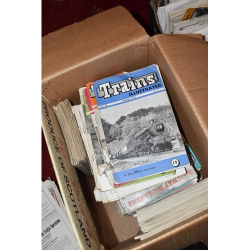 309 - A COLLECTION OF 1950'S AND 1960'S RAILWAY MAGAZINES, assorted titles including Locomotive Express, R... 