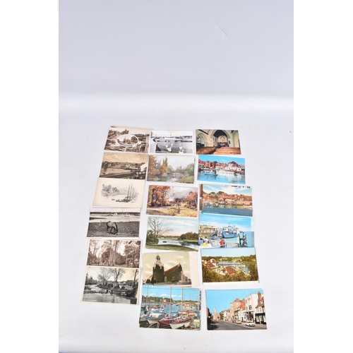 310 - A LARGE COLLECTION OF POSTCARDS, approximately 850 to include Kenton, Kersey, Kessingland Suffolk, K... 