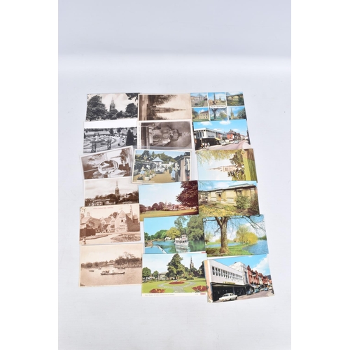 310 - A LARGE COLLECTION OF POSTCARDS, approximately 850 to include Kenton, Kersey, Kessingland Suffolk, K... 