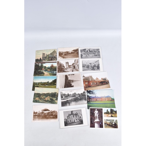 310 - A LARGE COLLECTION OF POSTCARDS, approximately 850 to include Kenton, Kersey, Kessingland Suffolk, K... 