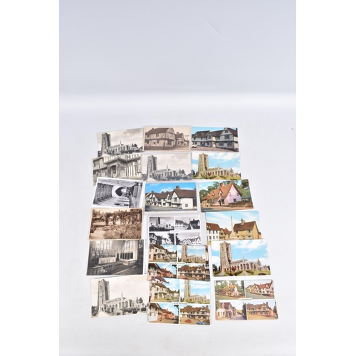 310 - A LARGE COLLECTION OF POSTCARDS, approximately 850 to include Kenton, Kersey, Kessingland Suffolk, K... 