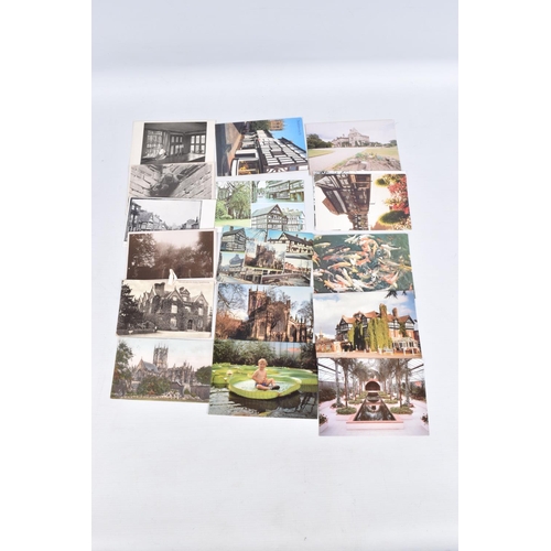 312 - A LARGE COLLECTION OF POSTCARDS,  approximately 800 to include Malham Cove, Malton, Manchester, Mans... 