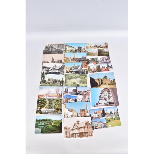 312 - A LARGE COLLECTION OF POSTCARDS,  approximately 800 to include Malham Cove, Malton, Manchester, Mans... 