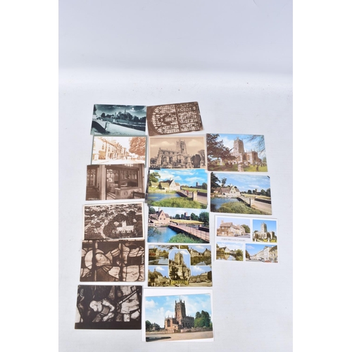 314 - A LARGE COLLECTION OF POSTCARDS, approximatle 850 to include Eastbridge, Eastbury, East Challow, Eas... 